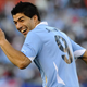 Illustration for article titled Soccer Player In Blue Shirt Happy
